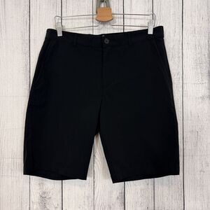 Extracurricular Men's W32 Black Performance Moisture Wicking Bermuda Golf Shorts